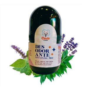 este é o desodorante sem alumínio de lavanda da Caule